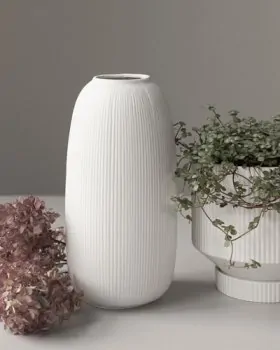 Vase "Åby" weiss - Storefactory Artikelbild 1