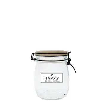 Vorratsglas "HAPPY" klein - Bastion Collections