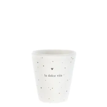 Espresso mug "La Dolce Vita" caramel - Bastion Collections - Article Picture 1