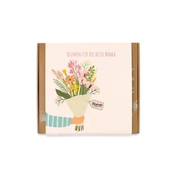 Geschenkbox Mittel "Blumen für die beste Mama" - Blossombs Artikelbild 1