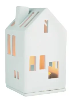 Mini lighted house apartment house - handmade - räder design