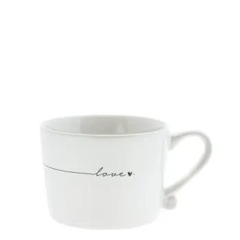 Cup "Love" small black - Bastion Collections - Article Picture 1