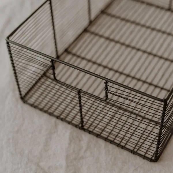 Storage basket wire square 45x31cm - Eulenschnitt - Article Picture 3