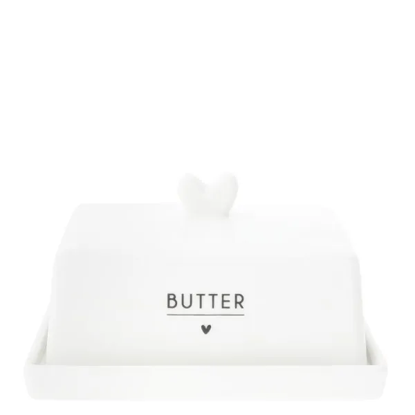 Butter dish "BUTTER" black - Bastion Collections - Article Picture 1