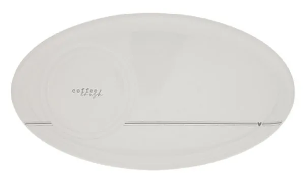 Serving plate "coffee crush" gray - Bastion Collections - Article Picture 1