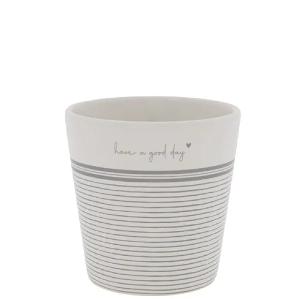 Mug "have a good day" gray - Bastion Collections - Article Picture 1