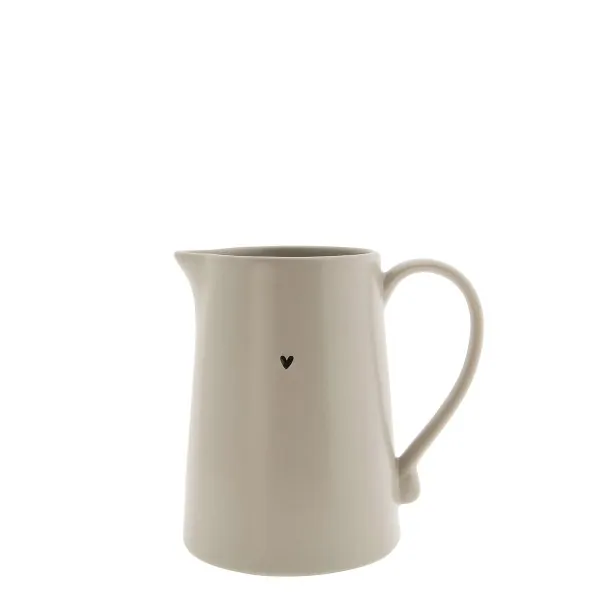 Pitcher "heart" beige 1l - Bastion Collections - Article Picture 1