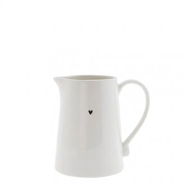 Pitcher "heart" black 1l - Bastion Collections - Article Picture 1