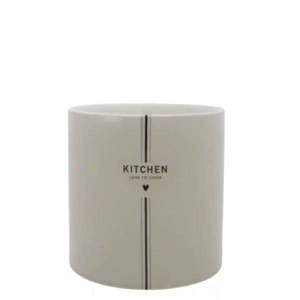Kitchen utensil holder "KITCHEN" beige - Bastion Collections - Article Picture 1