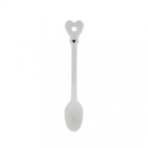 Spoon "heart" white - Bastion Collections - Article Picture 1