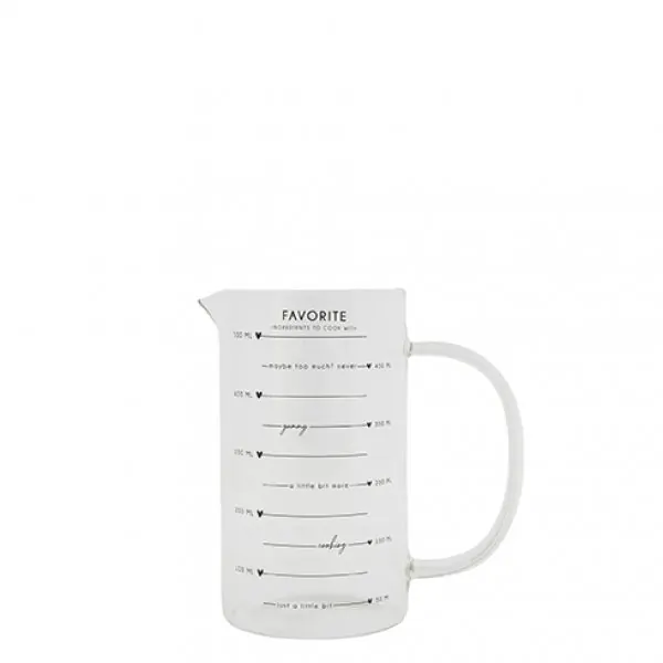 Measuring cup "favorite" black - Bastion Collections - Article Picture 1
