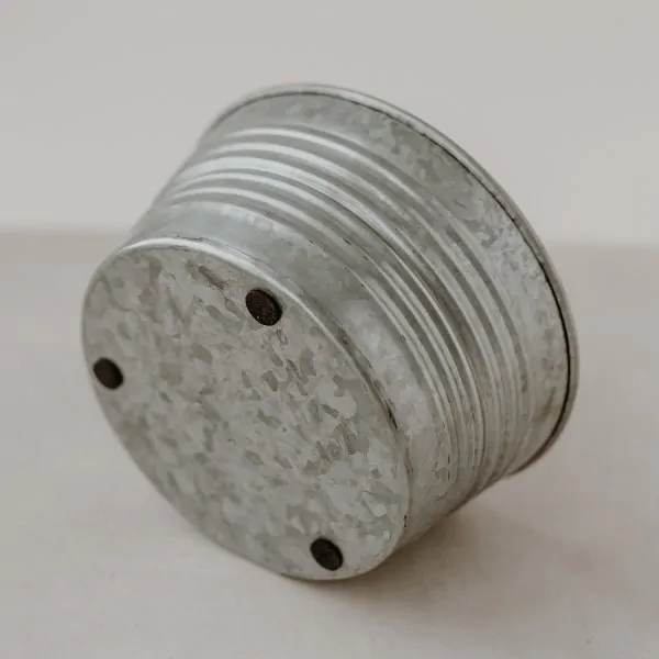 Boîte ronde en métal 30cm - Eulenschnitt