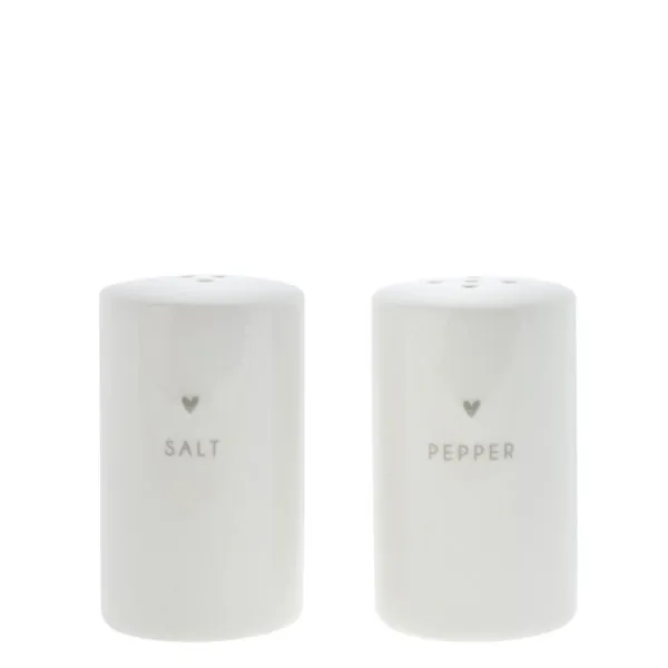 Salt and pepper shaker "salt & pepper" gray - Bastion Collections - Article Picture 1