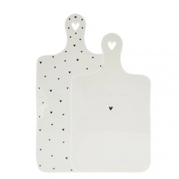 Chopping board "heart" small black - Bastion Collections - Article Picture 3
