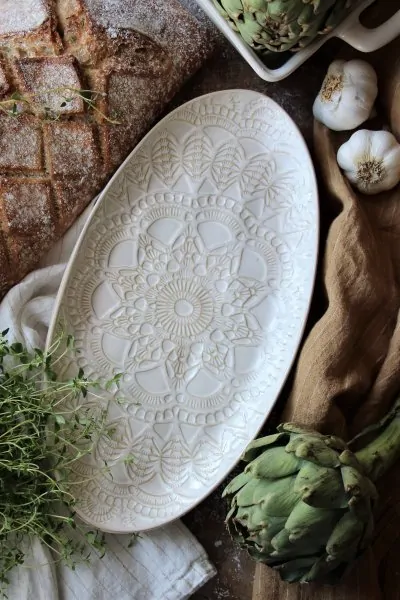 Serving plate "Happiness" - Majas Cottage - Article Picture 1