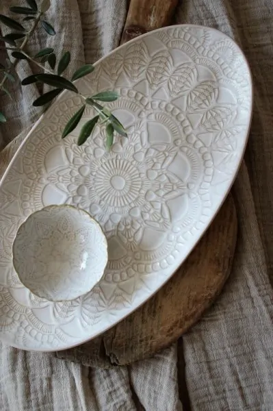 Serving plate "Happiness" - Majas Cottage - Article Picture 2
