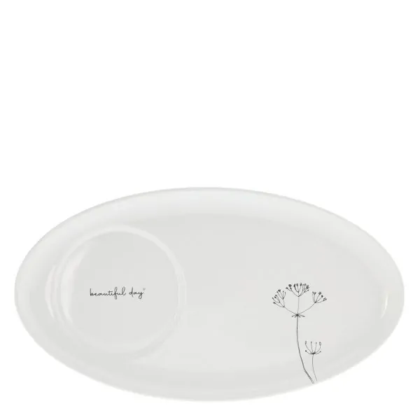 Serving plate "Beautiful Day" black - Bastion Collections - Article Picture 1