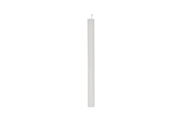 Pillar candle 28x2.2cm White - Weizenkorn - Article Picture 1