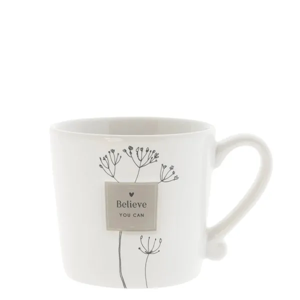 Tazza "Believe you can" beige - Bastion Collections - Immagine dell'oggetto 1