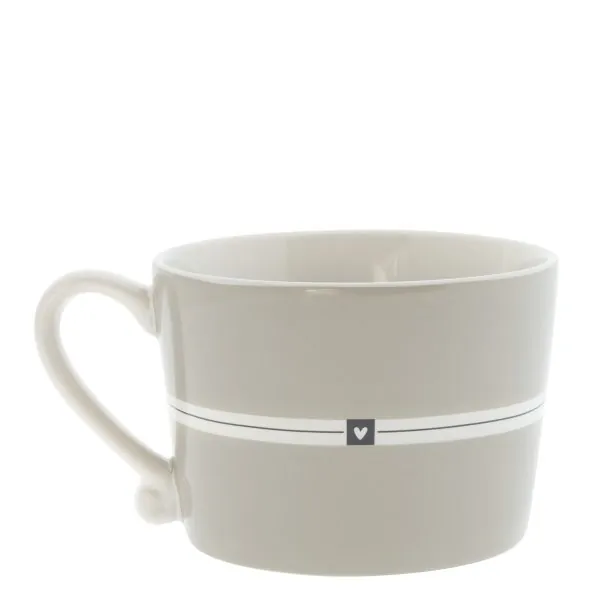 Tasse "Celebrate every moment with love" grand beige - Bastion Collections - Photo de l'article 2