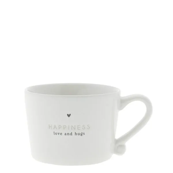 Cup "HAPPINESS – Love and Hugs" small black - Bastion Collections - Article Picture 1