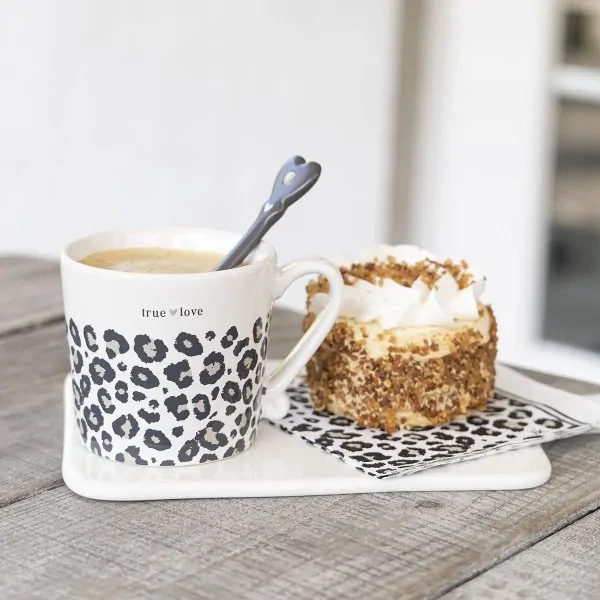 Cup Leopard "True Love" beige - Bastion Collections - Article Picture 2