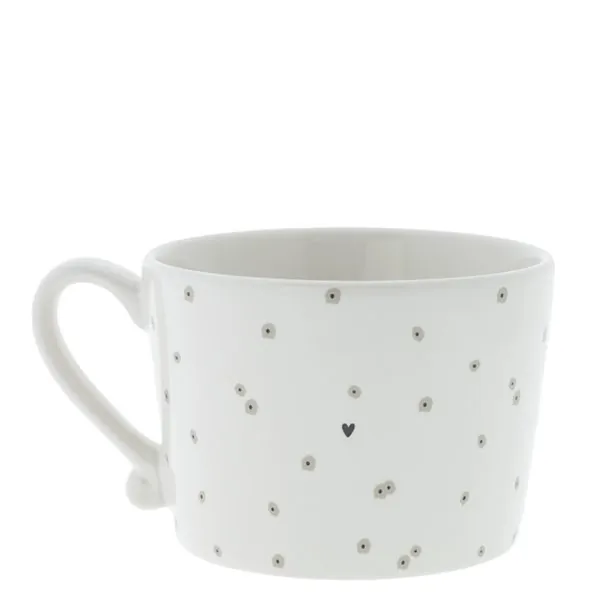 Cup "hello – live life in full bloom" large beige - Bastion Collections - Article Picture 2