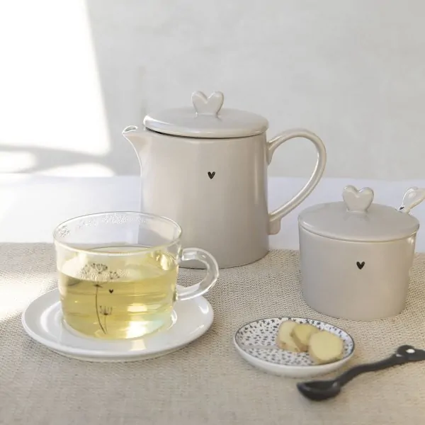 Teapot "heart" beige - Bastion Collections - Article Picture 2