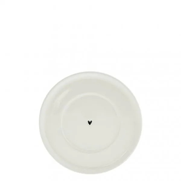 Saucer "heart" small black - Bastion Collections - Article Picture 1