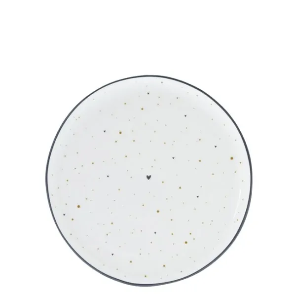Dessert plates/Breakfast plates "Little Dots" 19cm caramel - Bastion Collections - Article Picture 1
