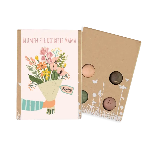 Geschenkbox Mini "Blumen für die beste Mama" - Blossombs Artikelbild 1