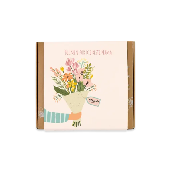 Geschenkbox Mittel "Blumen für die beste Mama" - Blossombs Artikelbild 2