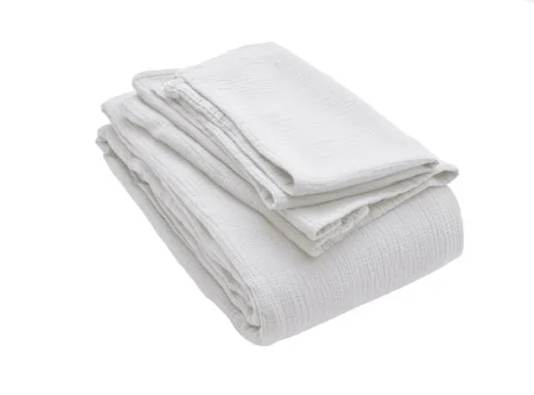 Muslin pillowcase Jula white 65x100cm - Farbliebe - Article Picture 1