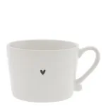 Cup "heart" big black - Bastion Collections