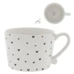 Tasse "hearts" grand noir - Bastion Collections