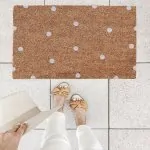 Doormat dots 75x45cm – coconut - Eulenschnitt