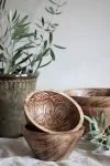 Wooden bowl 