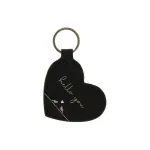 Porte-clés noir "hello you" - Bastion Collections