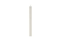 Pillar candle 28x2.2cm ivory - Weizenkorn