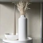 Vase "Ådala" weiss - Storefactory