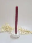 Pillar candle 28x2.2cm Bordeaux - Weizenkorn