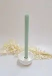 Pillar candle 28x2.2cm sage - Weizenkorn