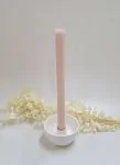 Pillar candle 28x2.2cm cotton candy - Weizenkorn
