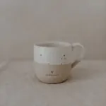 Stoneware cappuccino cup 